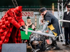 Jedlińsk znów ściął Śmierć. Unikatowe widowisko przyciągnęło tłumy na Rynek