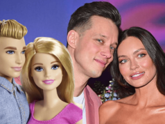 Edyta Zając i Michał Mikołajczyk na ramówce TVN w różowych kolorach niczym Barbie i Ken