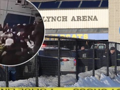 Koszmar na meczu hokeja. Kobieta strzelała do własnej rodziny