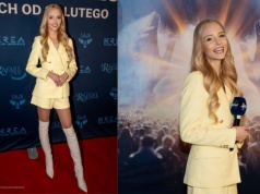 Uśmiechem skradła serca wszystkich. Dziennikarka TV Republika na premierze filmu "Najświętsze serce"