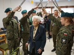 102. urodziny porucznik Zofii Wangrat