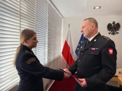 Zmiana w opatowskiej straży pożarnej. Komendant wojewódzki powołał Barbarę Majdak