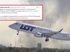 Izrael zamknął przestrzeń powietrzą. PLL LOT wydał komunikat
