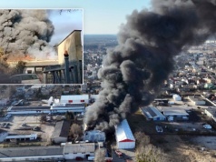 Wielki pożar w Wielkopolsce. Na miejscu wszystkie służby. Niepokojący alert RCB