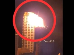 Wstrząsające nagrania z Bahrajnu. Dron rozsadził wieżowiec mieszkalny. WIDEO