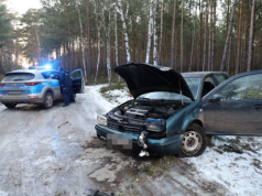 Ucieczka przed policją zakończona wypadkiem i zarzutami dla 18-latka