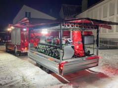 Przyczepa zaopatrzenia wodnego w OSP Równe