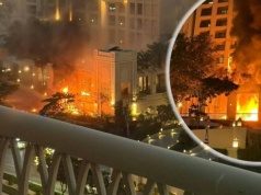 Atak powietrzny w ZEA. Pożar luksusowego hotelu, są ranni