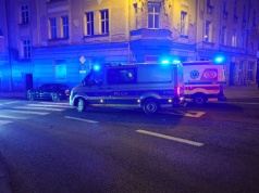 Z ostatniej chwili: Potrącenie na przejściu. Do szpitala odwieziono mężczyznę – foto