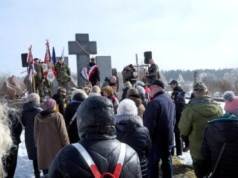 Pamięć, która zobowiązuje. W Hucie Pieniackiej uczczono 82. rocznicę zbrodni na polskiej ludności