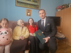 KRUS z wizytą u najstarszej Polki