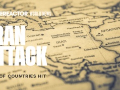 Lista krajów dotkniętych dotychczas irańskimi atakami odwetowymi