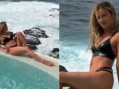 Maffashion wypoczywa w skórzanym BIKINI nad hiszpańskim basenem. Relaksuje się po pytaniach o Fabijańskiego w "TzG"?