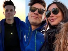 Michał Mikołajczak nosi na rękach Edytę Zając i chwali się fotkami z romantycznego wypadu nad morze. Piękna z nich para? (ZDJĘCIA)