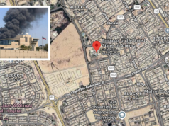 Kłęby dymu nad ambasadą USA w Kuwejcie. Iran przeprowadził atak, są alerty