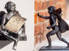 Nowe aniołki dbają o wzrok i podtrzymują Krzywą Wieżę