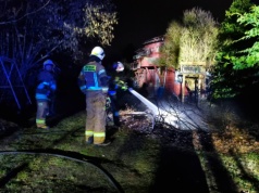 Wieczór pod znakiem pożarów traw i odpadów w powiecie raciborskim