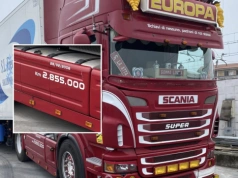 20-letni ciągnik z 2,85 mln km przebiegu, wciąż przy pracy z chłodnią i wciąż atrakcyjny