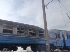 Uderzyli dronem w cywilny pociąg. Jedna osoba nie żyje, ranna 10-latka