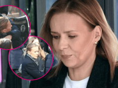Poruszające sceny na pogrzebie Mirosława Krawczyka. Aneta Zając wspiera synów w trudnych chwilach