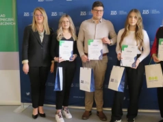 Wojewódzki etap olimpiady ZUS już za nami. Dobry wynik reprezentacji ZSZ im. St. Staszica w Wysokiem Mazowieckiem