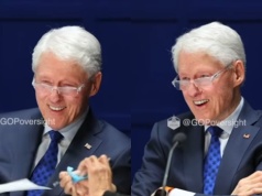 Bill Clinton tłumaczył się ze zdjęć znalezionych w aktach Jeffreya Epsteina. Nie krył rozbawienia