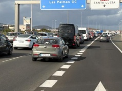 Chaos na drogach Gran Canarii. Wypadki sparaliżowały główne autostrady