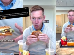 McDonald's próbuje żartować z filmu prezesa, na którym chyba brzydzi się jedzeniem, które sprzedaje