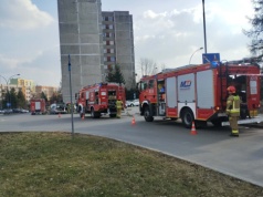 Pożar auta na ul. Marynarki Wojennej w Tarnowie