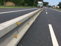 Bariery tymczasowe mogą być stosowane na drogach. Nowe prawo kończy zamieszanie