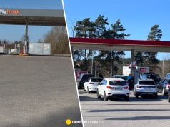 Po jednej stronie pustki, po drugiej tłumy. Niemcy wolą polskie paliwo