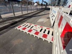 Dziura w al. Powstańców Wielkopolskich. Będą odwierty