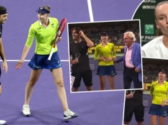 Skandal podczas ceremonii w Indian Wells. Tenisistka odsunęła rękę działacza