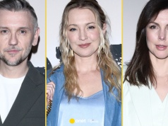 Gwiazdy zjechały się na premierę. Barbara Kurdej-Szatan w jeansowej marynarce