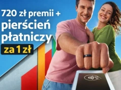 mBank 720 zł premii + pierścień płatniczy za 1 zł