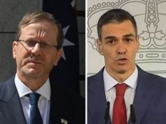 Prezydent Izraela ostro o Hiszpanii. "Dziwna i niezrozumiała gra"