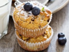 Takie babeczki jem bez wyrzutów sumienia. Mają sporo białka i są przepyszne