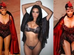 Instagram kontra rzeczywistość. Tak naprawdę wygląda sylwetka Kim Kardashian (ZDJĘCIA)