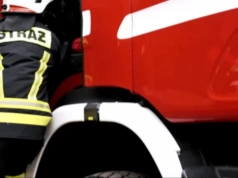 Pożar w kamienicy w centrum Katowic. Jedna osoba trafiła do szpitala