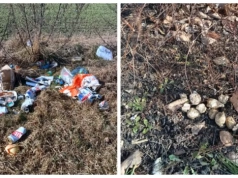 Wiosna odsłoniła problem śmieci w Wysokiem Mazowieckiem