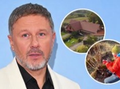 Andrzej Piaseczny ruszył do ogrodu. Zobaczcie zdjęcia. Mieszka w pięknej okolicy