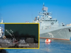 "Admirał Essen" nie może strzelać. Bardzo udany atak Ukraińców w Noworosyjsku