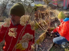 Andrzej Piaseczny ma dom na wsi. Właśnie rozpoczął prace w spektakularnym ogrodzie