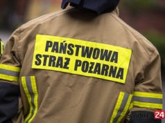 Wezwani do pożaru stodoły