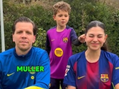 Szczęsny, jego syn oraz influencerka. Zobacz, co z tego wyszło