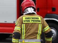 Pożar w Bieszczadach. Płonie ośrodek wypoczynkowy