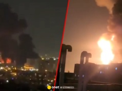 Kłęby dymu nad stolicą Iranu. Płonie rafineria na południu Teheranu