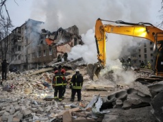 Rosyjska rakieta balistyczna trafiła w budynek w Charkowie. Są zabici i wielu rannych