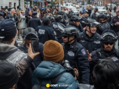 Zamieszki przed rezydencją burmistrza Nowego Jorku. Amatorskie "bomby ze śrubami"