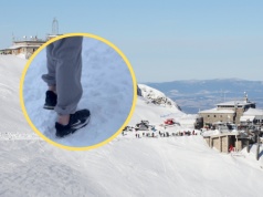 W takich butach wybrał się na Kasprowy Wierch. To jednak nie wszystko. "Skrajna głupota"